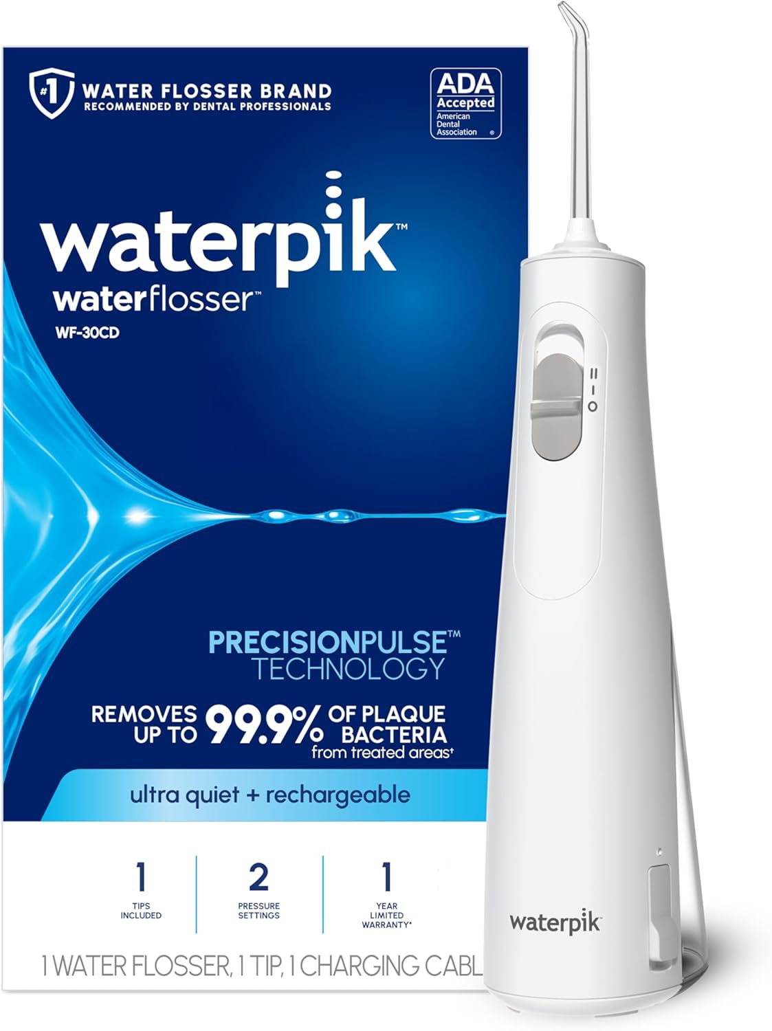 WATERPIK WATER FLOSSER CORDLESS 1000