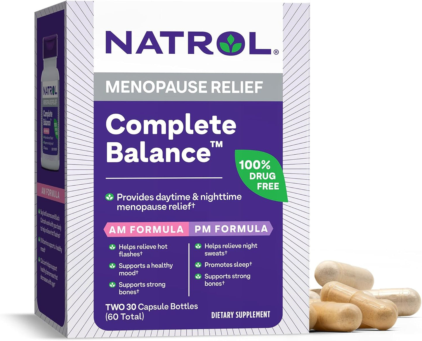 NATROL COMPLETE MENOPAUSE,AM&PM