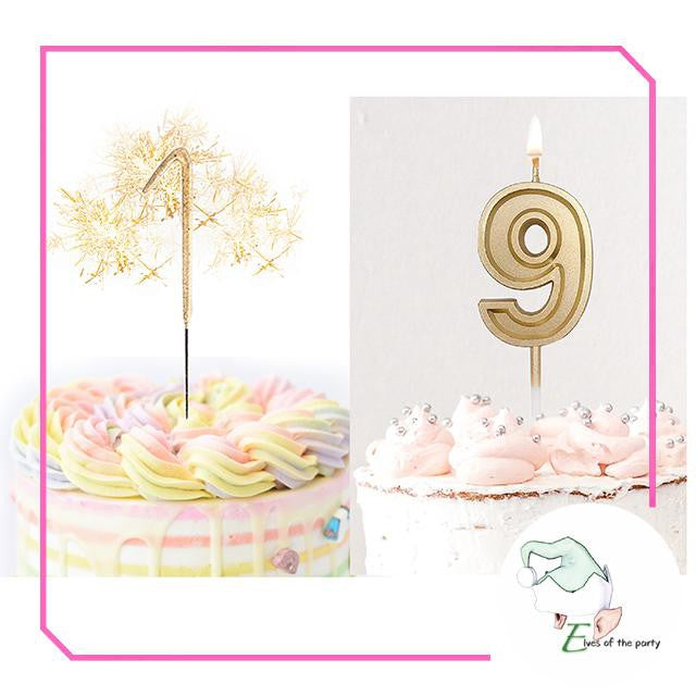 CANDLE DLX NUMERL BDAY #9