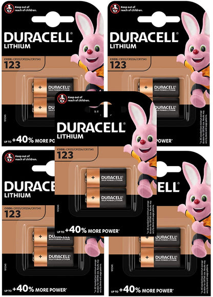 DURACELL ULT PHOTO LITHIUM DL123 SINGLE