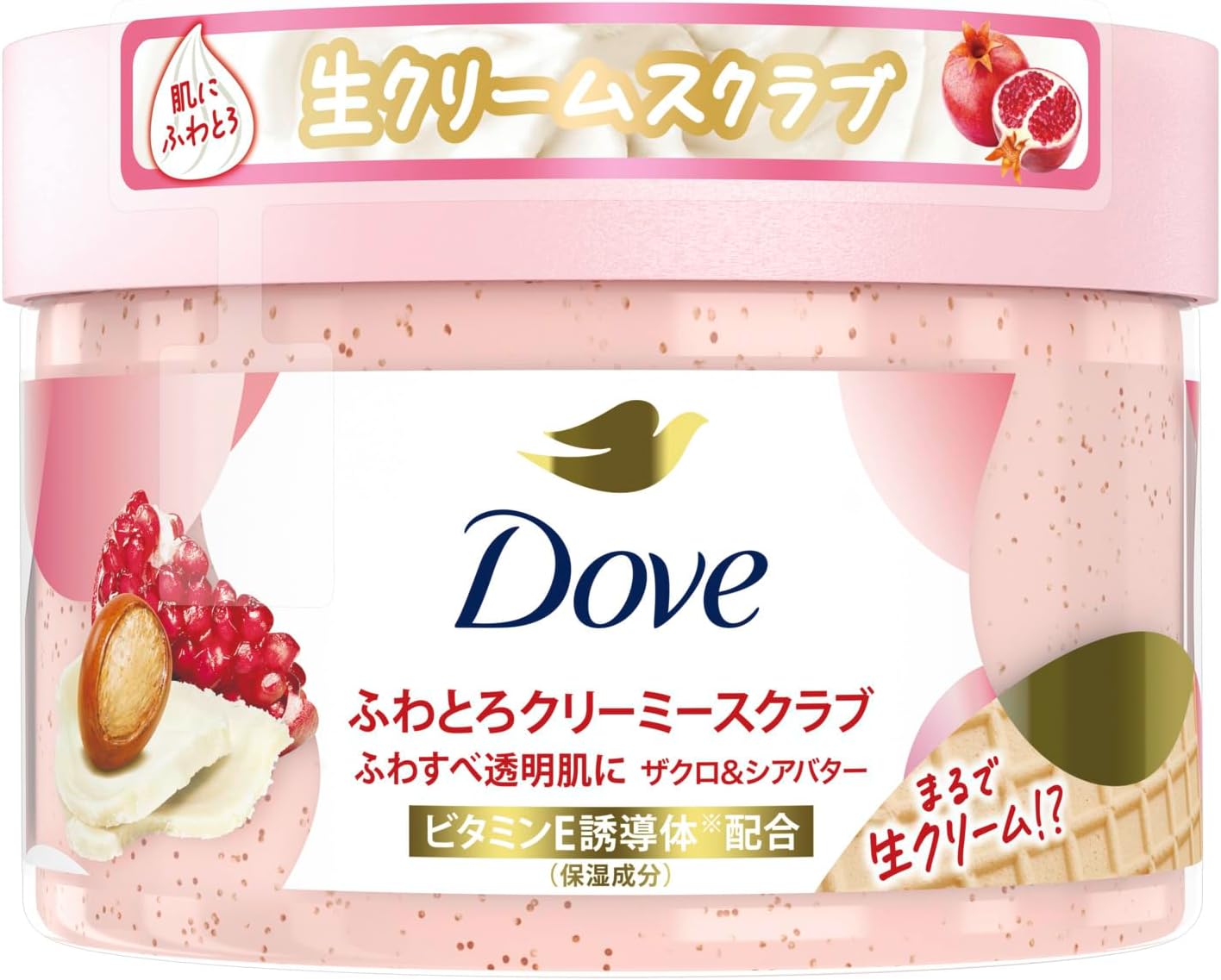 DOVE BODY SCRUB BRWN SUGAR  15Z