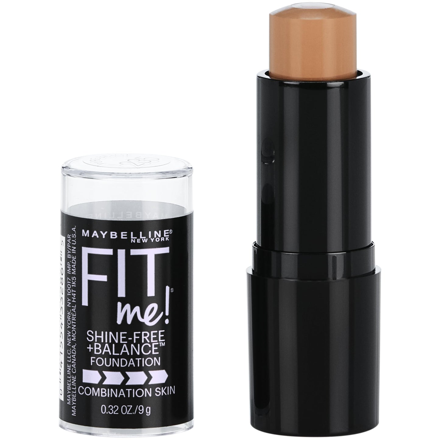 Maybelline Fit Me Shine-Free + Balance Stick Foundation, Pure Beige, 0.32 oz