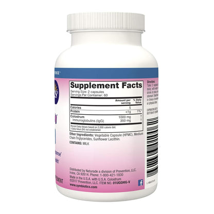 SYMBIOTICS COLOSTRUM 40% HIGH-IG CAP