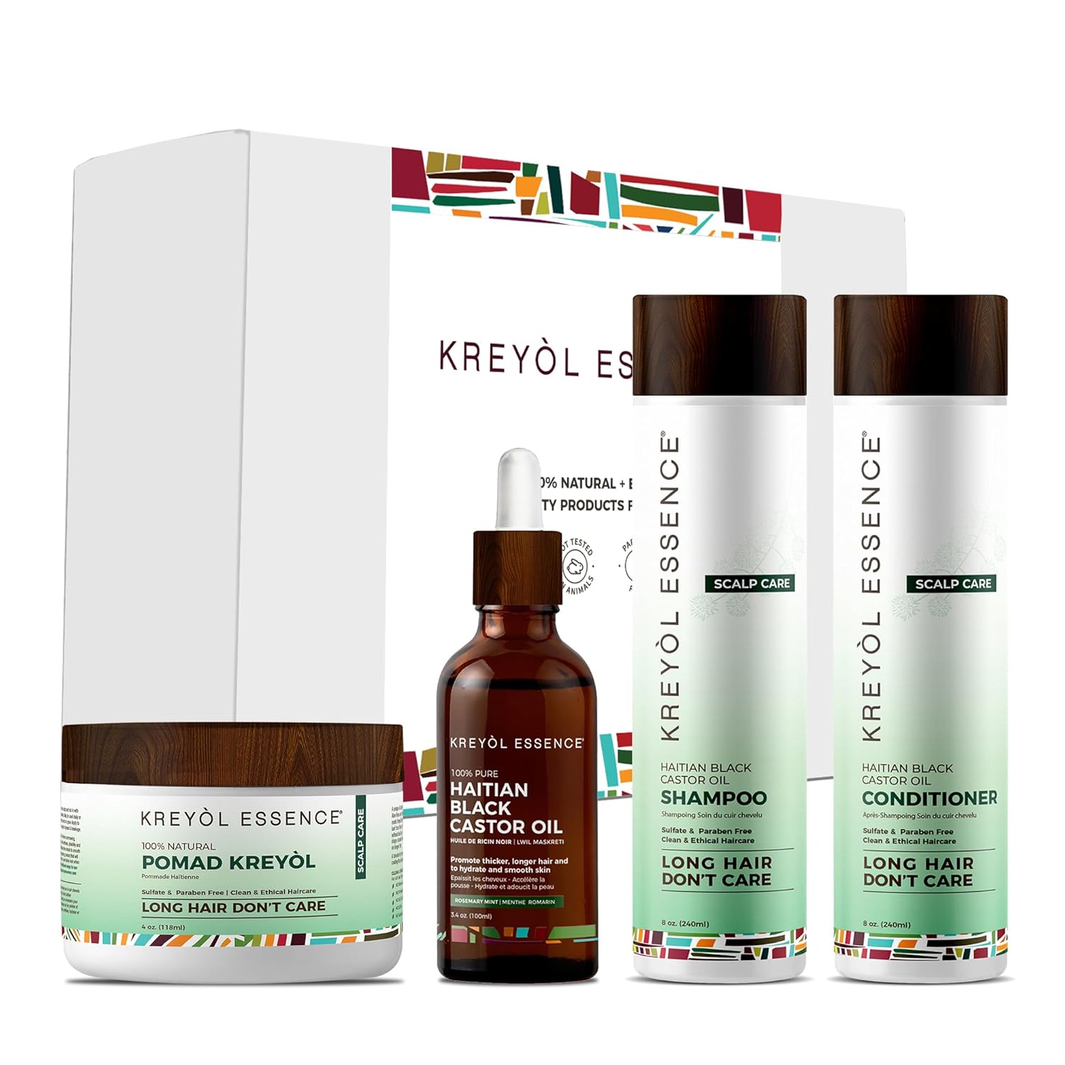 KREYOL HBCO GROWTH SHAMPOO  8OZ