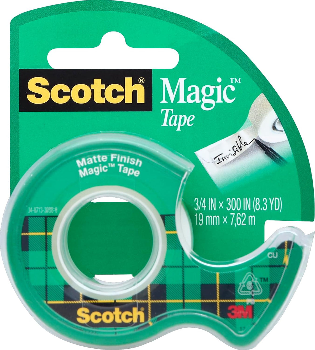 Scotch Magic Tape - 3/4 in