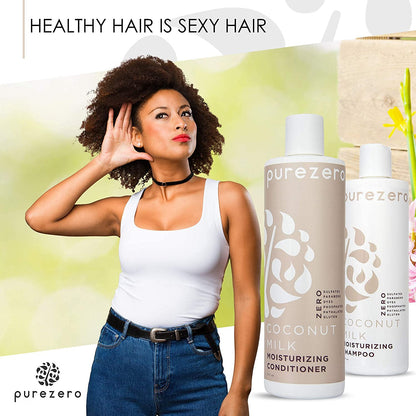 PUREO NATURACOIL SHAMPOO     8Z