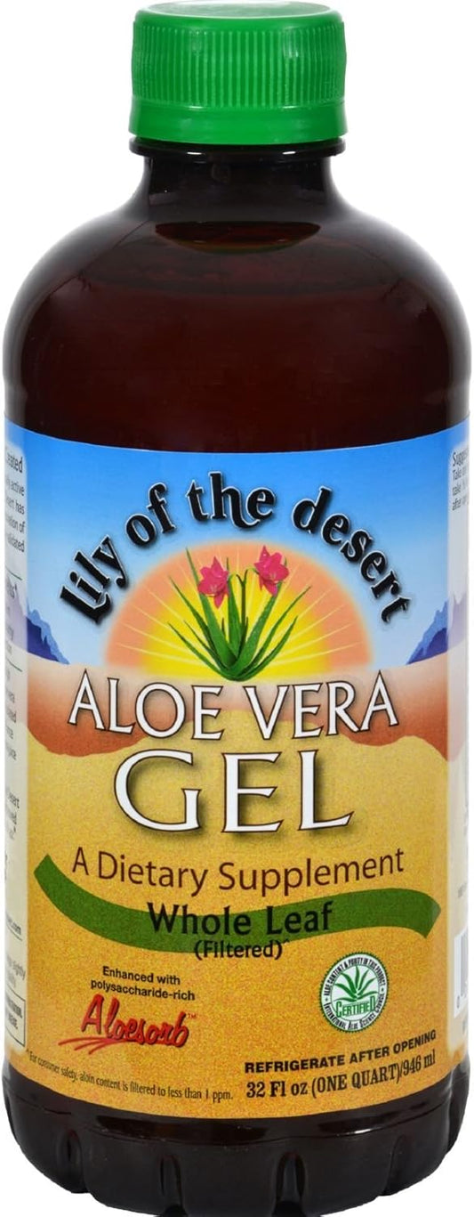 LILY OF THE DESERT ALOE VERA GEL,WHL LEAF