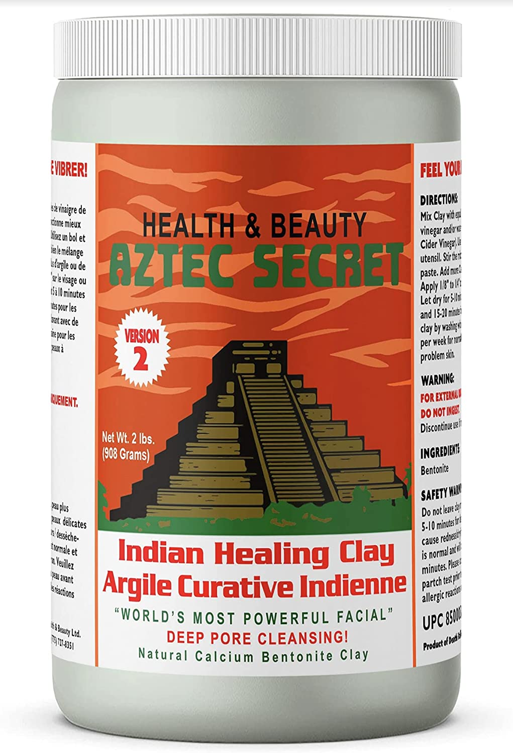 AZTEC INDIAN HEALING CLAY  2LBS