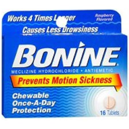 BONINE CW 25MG 16 RASPBERRY