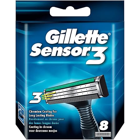 GILLETTE SENSOR 3 MENS DISPSBL RAZOR 4CT