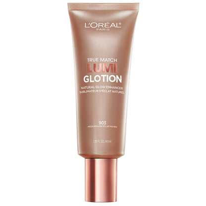 L'ORÉAL PARIS True Match Lumi Glotion Natural Glow Enhancer, 901 Fair Glow, 1.35 fl oz