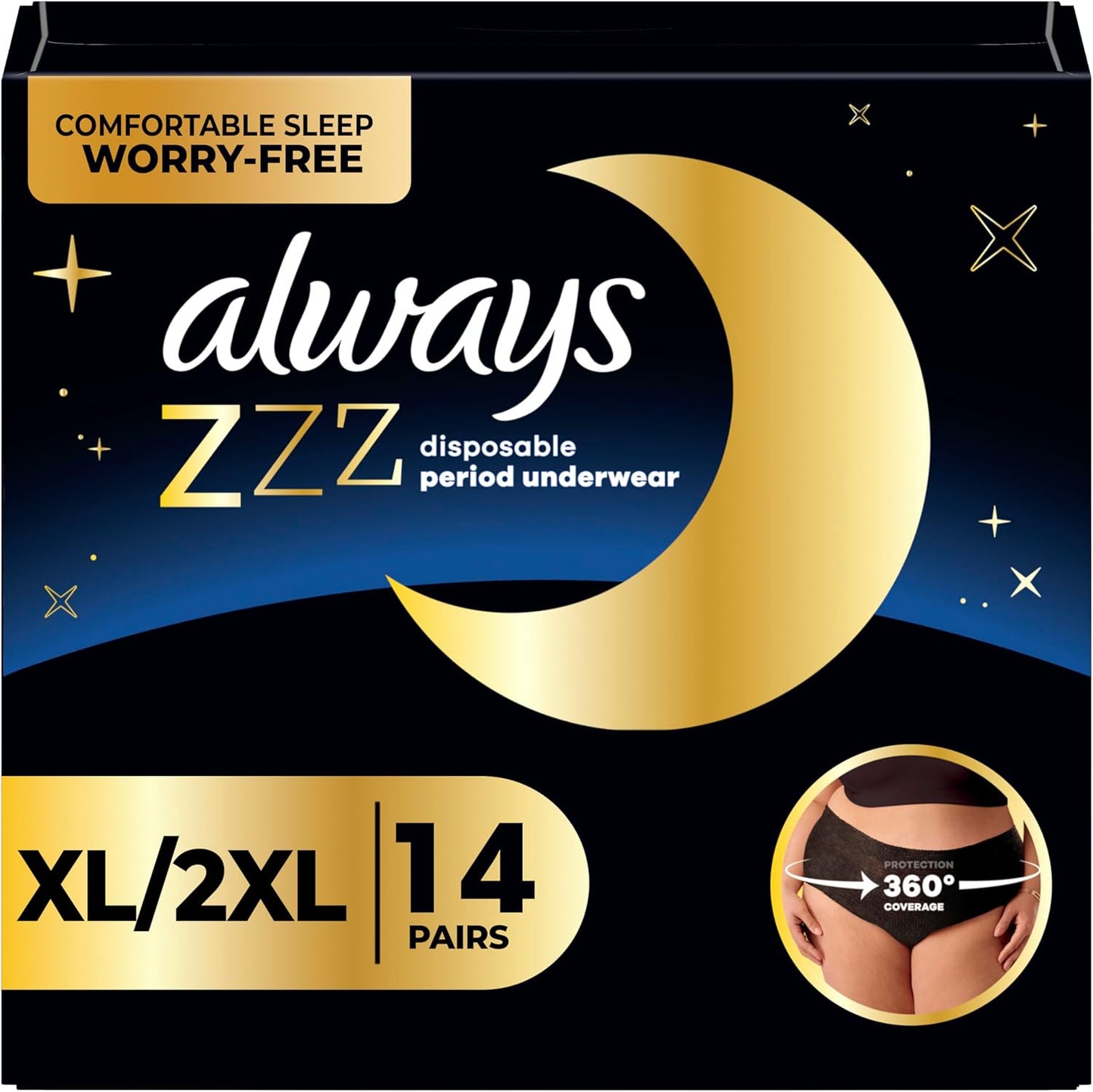 ALWAYS ZZZ UWEAR BF 2X7 S/M