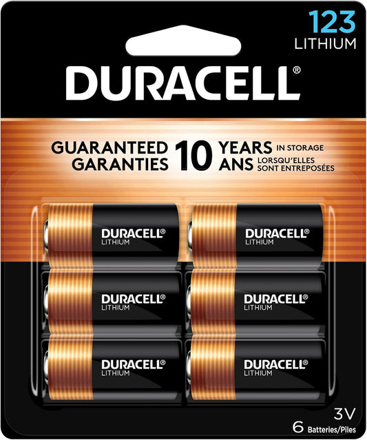 DURACELL 3V 123 LITHIUM BAT 2CT