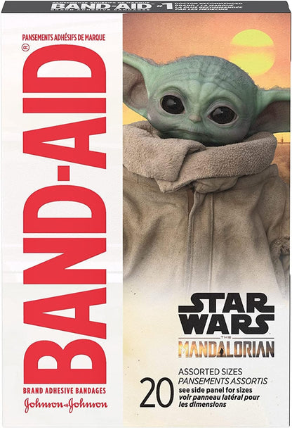 BAND AID KID STARWARS ASST 20CT