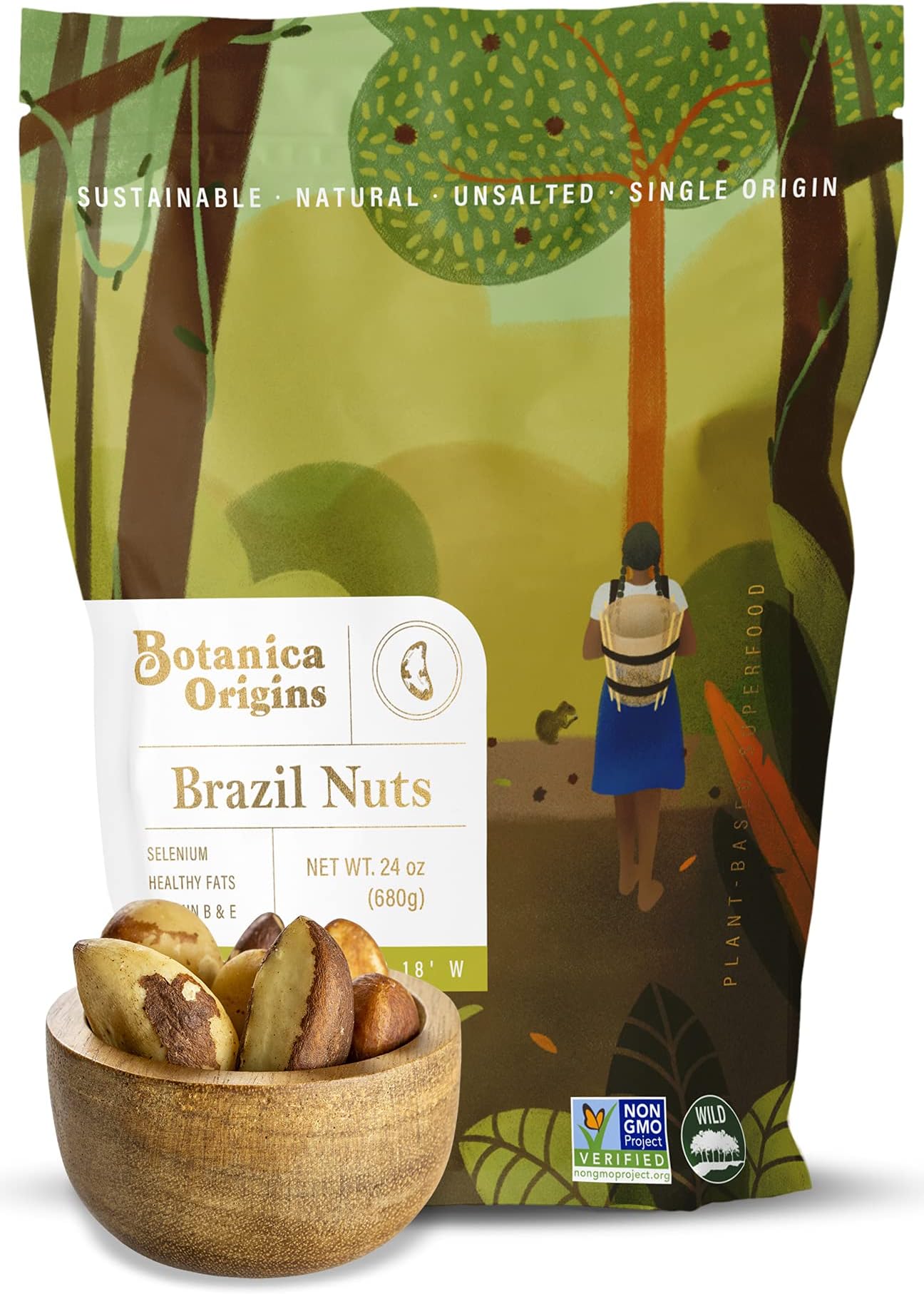 SUNFOOD BRAZIL NUTS,OG2,RAW