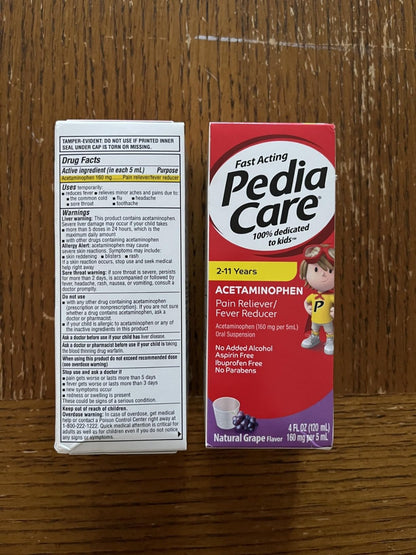 PEDIACARE CHILDREN IBUPROPHEN SUS 4OZ