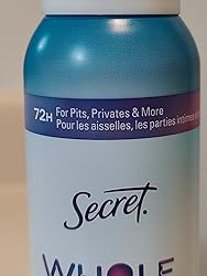 Secret Whole Body Aluminum-Free Deodorant Spray - Peach & Vanilla, 1 oz