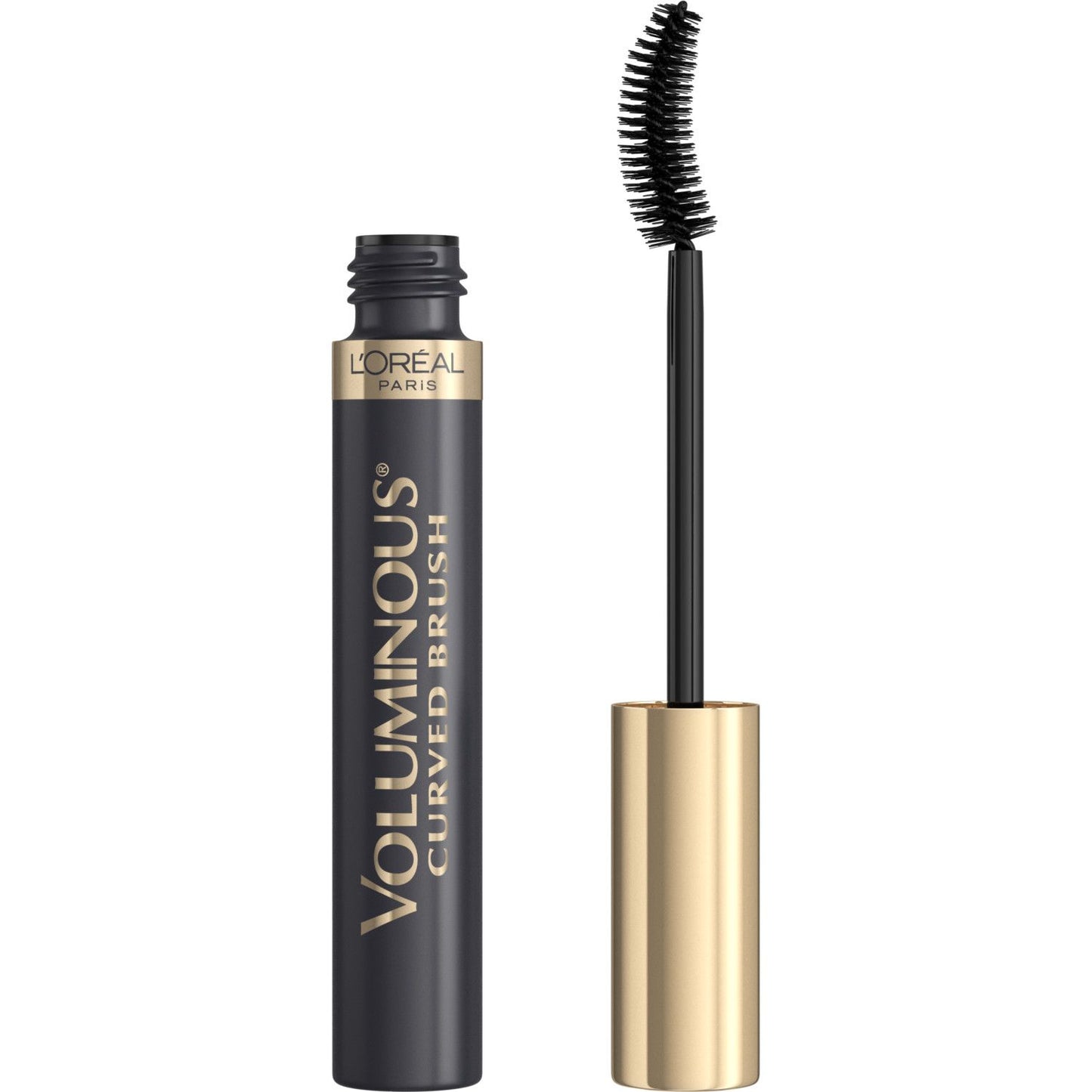 L'ORÉAL PARIS Voluminous Original Washable Curved Brush Eye Mascara, 340 Black, 0.28 fl. oz.