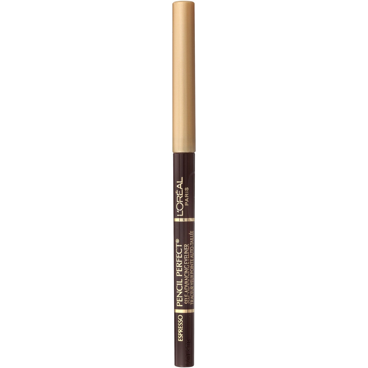 L'ORÉAL PARIS Pencil Perfect Self-Advancing Eyeliner, 190 Carbon Black, 0.01 oz.