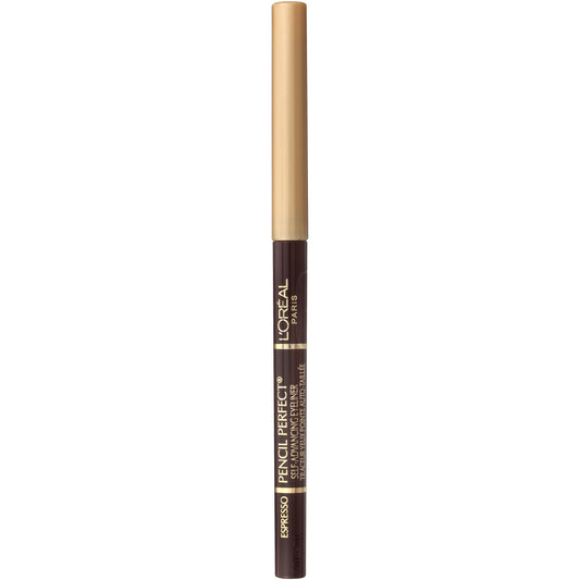 L'ORÉAL PARIS Pencil Perfect Self-Advancing Eyeliner, 190 Carbon Black, 0.01 oz.