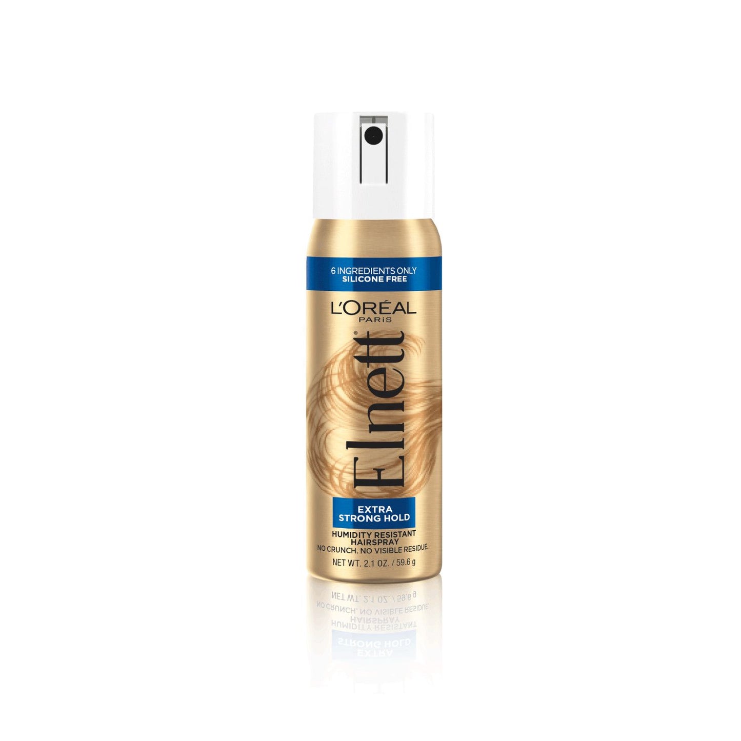 L'ORÉAL PARIS Elnett Satin Extra Strong Hold Hair Spray, Travel Size, 2.2 fl. oz.