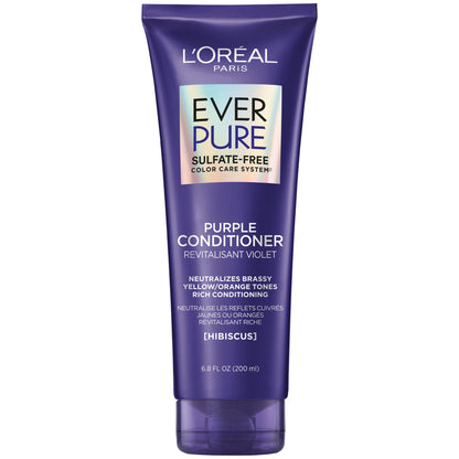 L'ORÉAL PARIS EverPure Sulfate Free Purple Conditioner, 6.8 fl. oz.