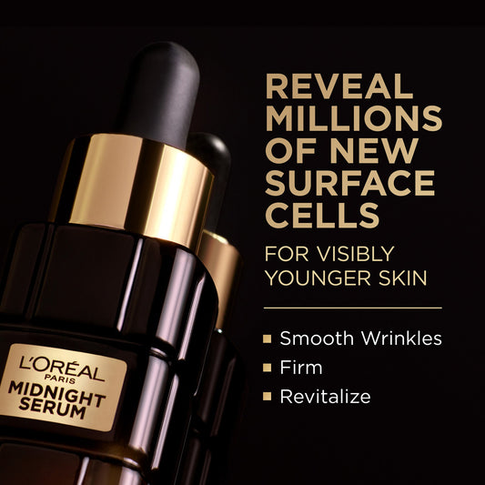 L'ORÉAL PARIS Age Perfect Cell Renewal Midnight Serum Anti-Aging Complex, 1 fl oz