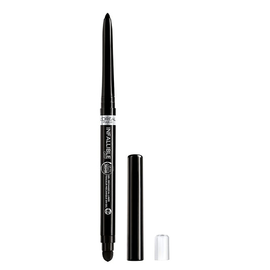 L'ORÉAL PARIS Infallible Grip Mechanical Gel Makeup Eyeliner, 200 Intense Black, 0.11 oz