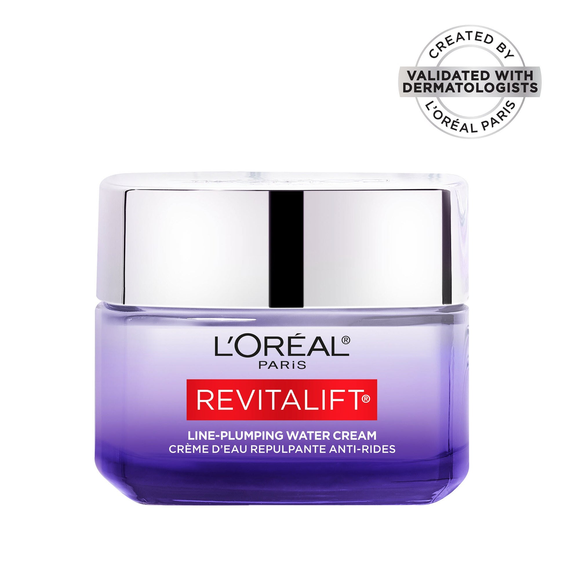 L'ORÉAL PARIS Revitalift Hyaluronic Acid Plumping Hydrating Water Cream, 1.7 oz.