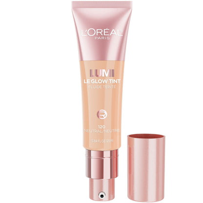 L'ORÉAL PARIS Lumi Le Glow Tint Liquid Skin Tint, 410 Cool, 0.84 fl. oz.