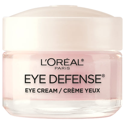 L'ORÉAL PARIS Dermo-Expertise Eye Defense Under Eye Cream for Dark Circles, 0.5 oz.