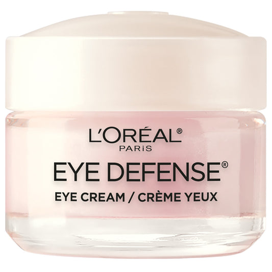 L'ORÉAL PARIS Dermo-Expertise Eye Defense Under Eye Cream for Dark Circles, 0.5 oz.
