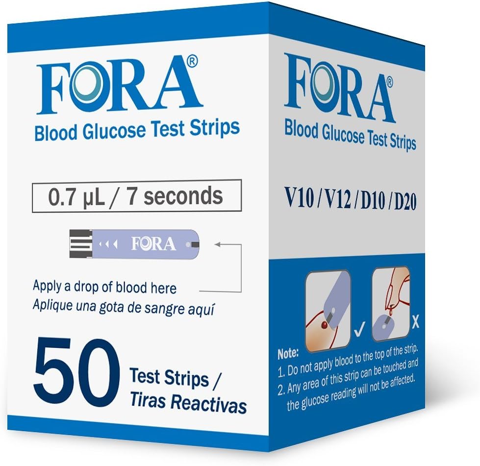 FORA D10 2N1 BLD GLUC N BLD PRES MON DS