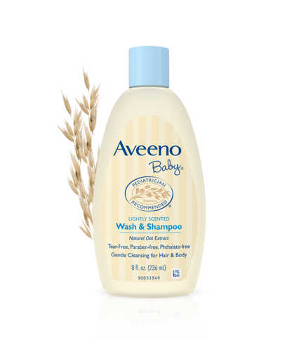AVEENO BABY WASH/SHAMPOO 8OZ