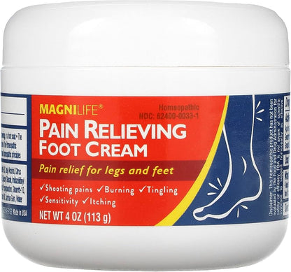 MAGNILIFE DIABETIC PAIN FOOT CREAM 4OZ