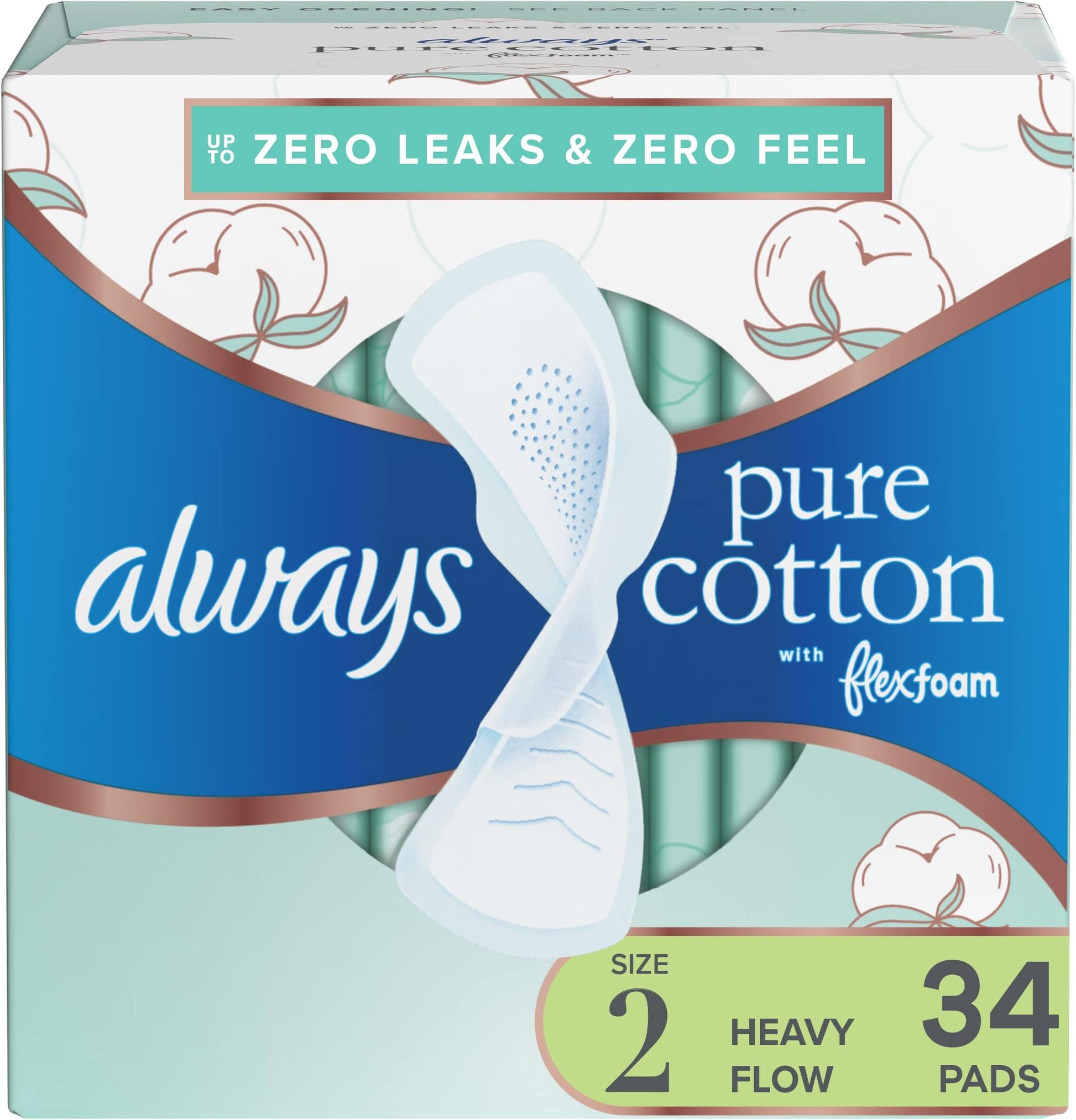 ALWAYS INFINITY FLXFM FLXW XHVY PAD 14CT