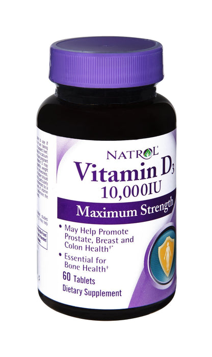 NATROL VITAMIN D3 10,000IU