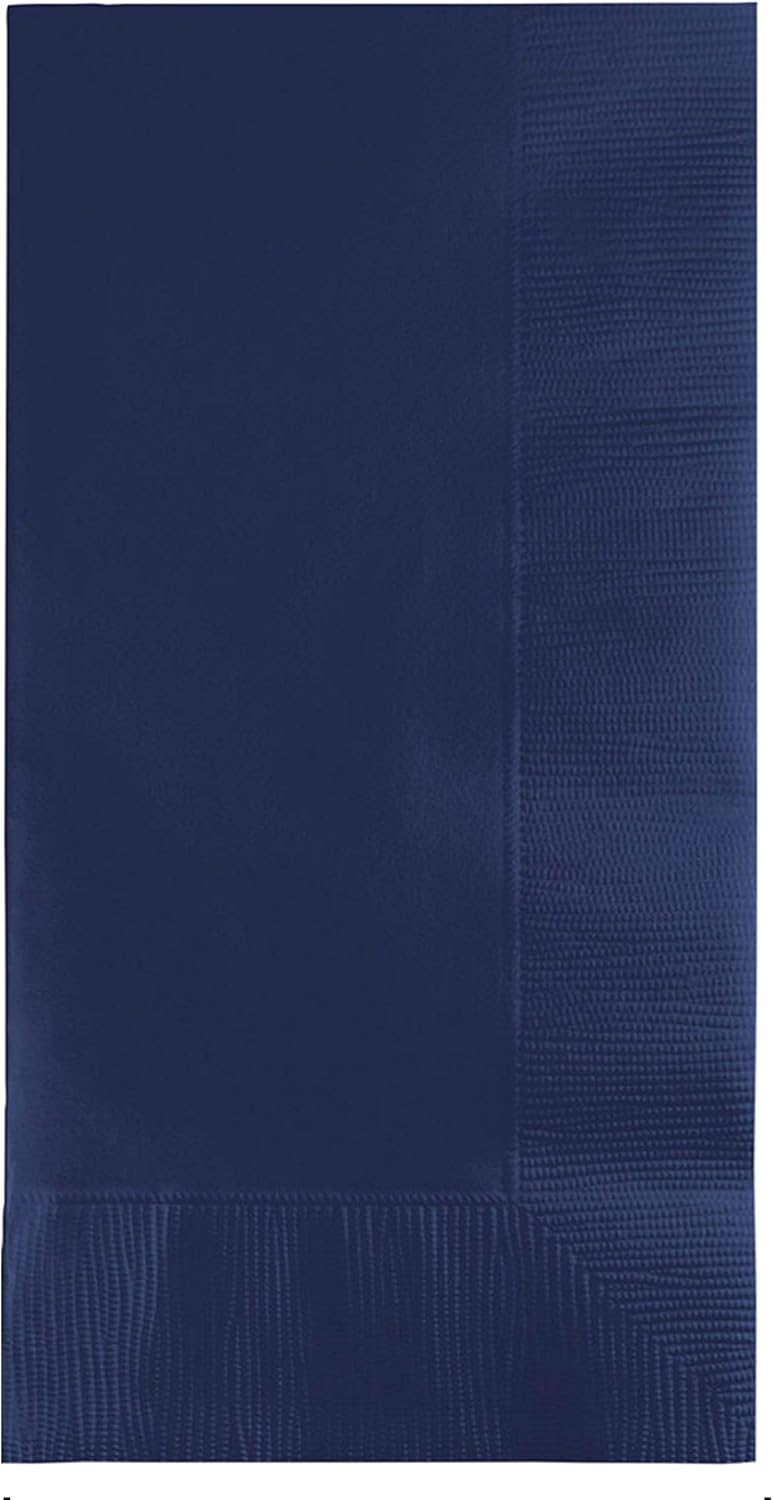 SENSATIONS Dinner Napkins - Navy Blue, 40 count