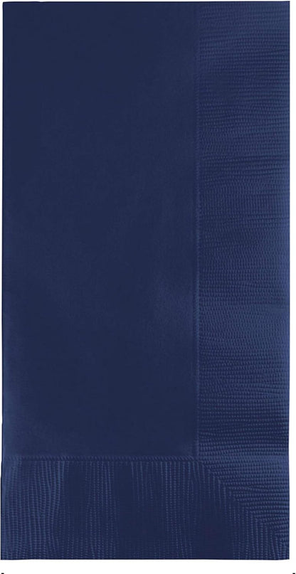 SENSATIONS Dinner Napkins - Navy Blue, 40 count