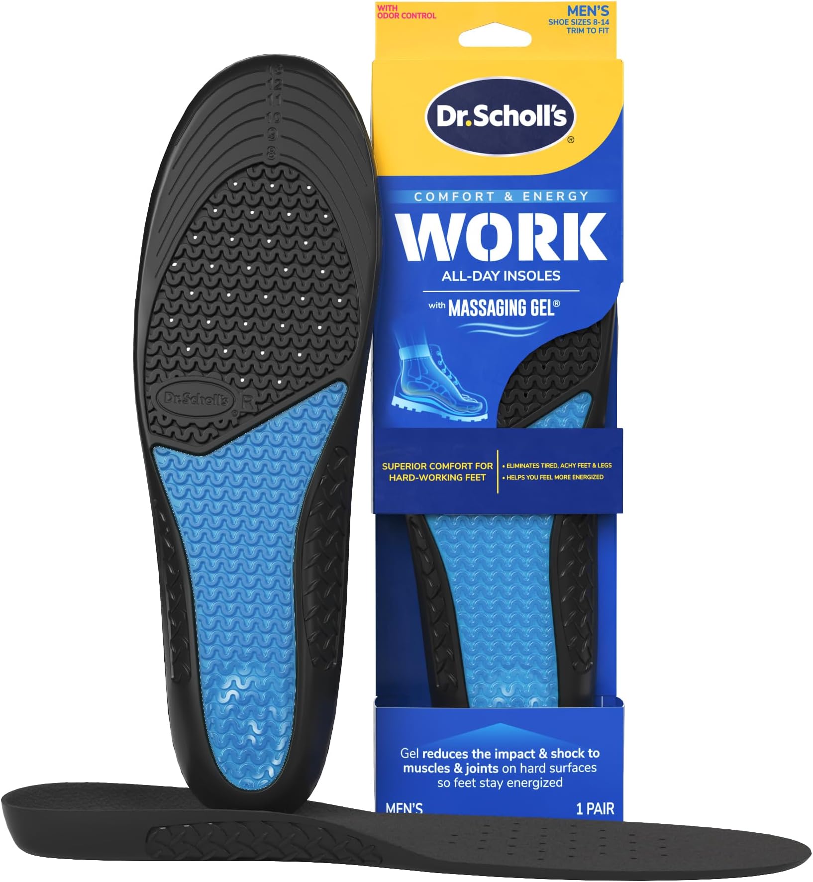 GO COMFORT WORK INSOLE INS SMALL SPRFT