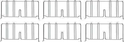 SHELF DIVIDER 30" CHROME 6 CT DS
