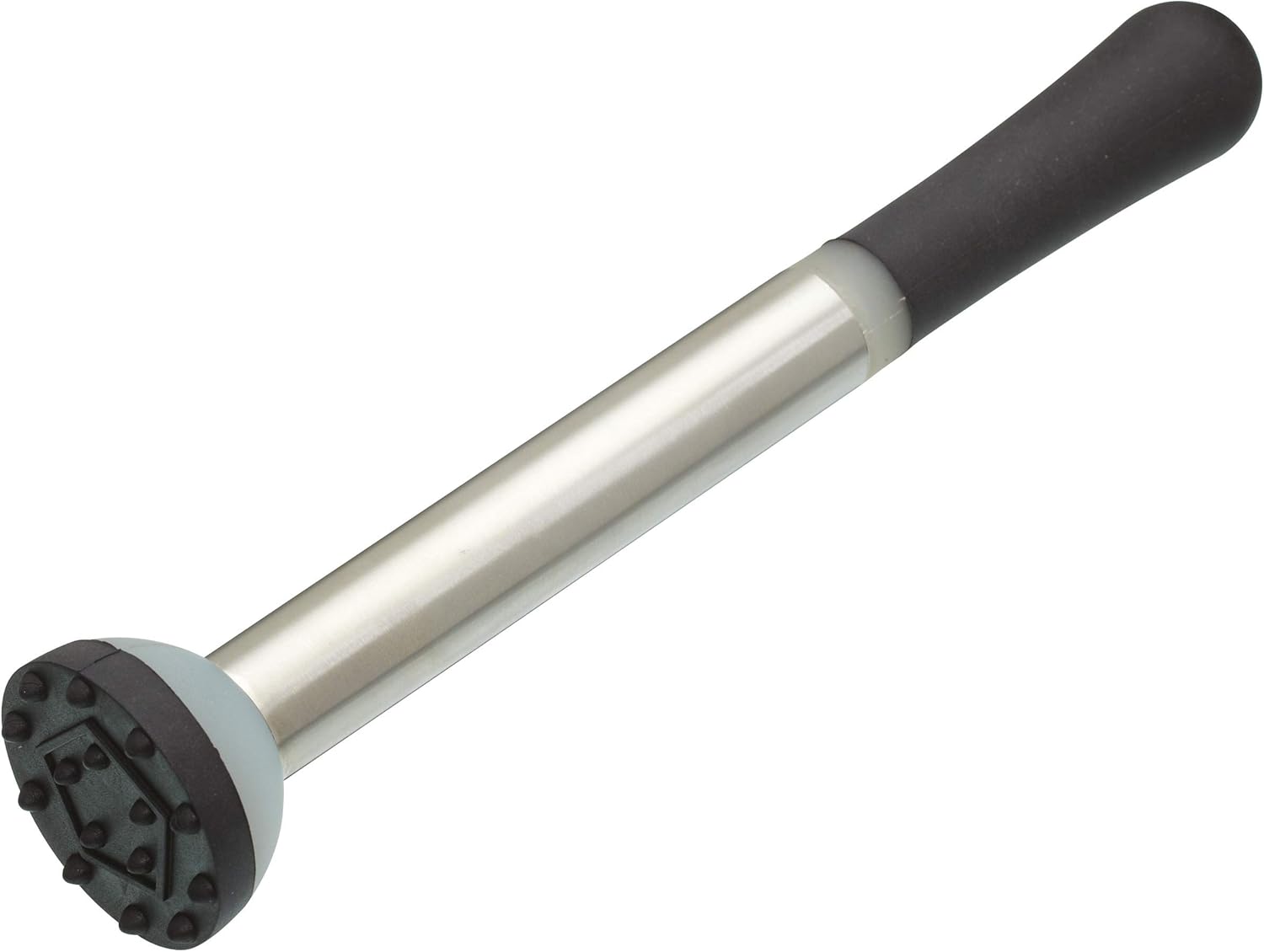 barY3 Stainless Steel Muddler - Black and Silver