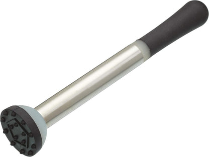 barY3 Stainless Steel Muddler - Black and Silver