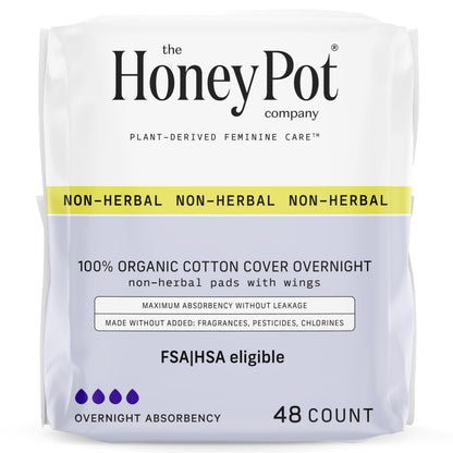 THE HONEY POT PAD,INCONTNC,DAY,NON HRBL