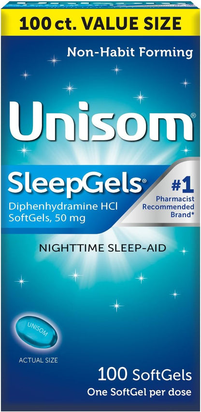 UNISOM DL SLEEPGEL 32CT 6PC GF PW CHUTE