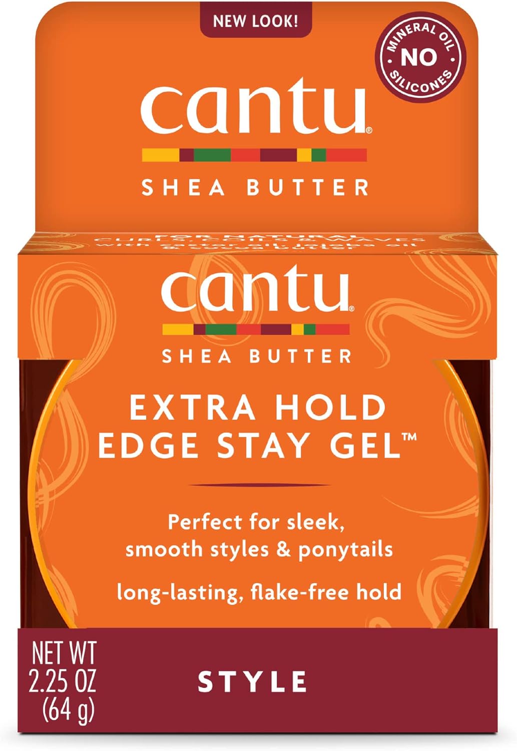 Cantu Shea Butter Edge Stay Gel Extra Hold 2.25oz