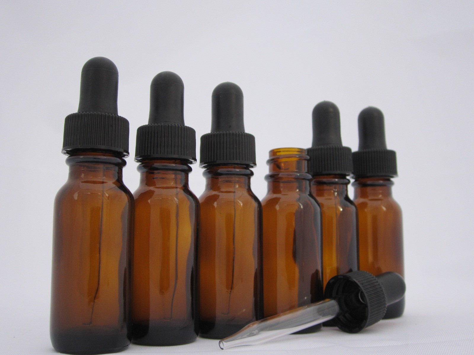 CENTOR DROPPER AMBER GLASS 1OZ 12