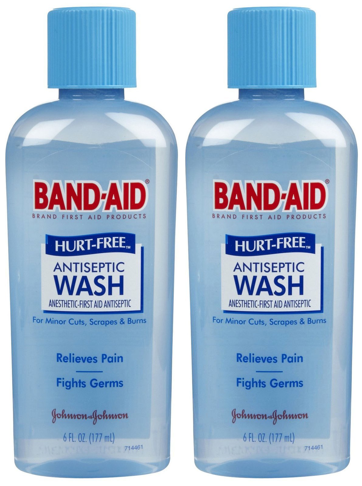 BAND AID HURT-FREE ANTISEPTIC WASH 6OZ