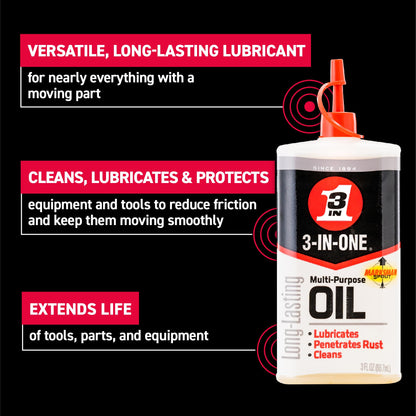 3-IN-ONE Multi Purpose Oil, 4 oz