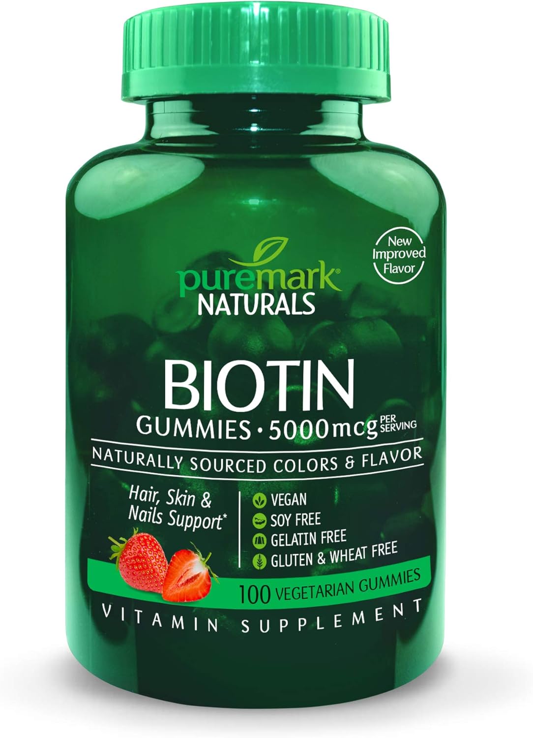 PUREMARK BIOTIN 5000MCG GMY 100CT